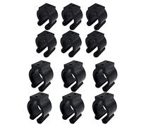 Mocturnity 12 unidades de soportes regulares para cañas de pescar, 2 estilos y 6 unidades, cada estilo es grande para sostener, pequeño para sostener tu barra