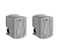 Mocturnity 2 Interruptor de PresióN para Bomba de Pozo, Interruptor de PresióN de Agua de 30-50 Psi, Interruptor de Control de PresióN de Bomba de Agua NPT Hembra de 1/4 Pulgadas