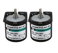 Mocturnity 2X 60Ktyz Ac Motor 220V 10Rpm Motor Sincrónico Eléctrico Magnético Permanente 14W Motor de Imán Permanente