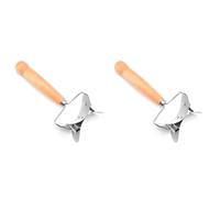 Mocturnity 2X Envasadores de Bolas de Acero Inoxidable, Cortador de Pasta, Rodillo Circular, Ravioli, Fabricante de Albóndigas, Cortador de Pastelería, Herramienta de Corte