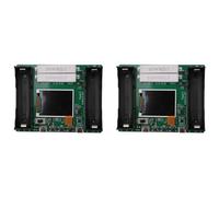 Mocturnity 2X Módulo de Capacidad de Batería AU de Litio 18650 Medición Probador de Resistencia Interna Módulo Probador de Capacidad Pantalla Digital LCD