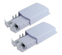 Mocturnity 2X PoE++ 90 5 Puertos Gigabit PoE Passthrough Switch Extender Exterior 802.3bt a