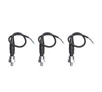 Mocturnity 3X 0-150 PSI Sensor de Presión Aceite Combustible Aire Agua Presión del Transductor Transmisor de Presión Manómetro DC 5V 1/8 Pulgada NPT Rosca