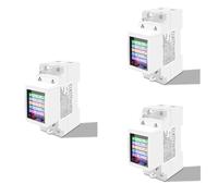 Mocturnity 3X AT2PW 100A Tuya WIFI Din Rail Energy Meter Smart Switch Control Remoto AC 220V Digital Volt Kwh Factor de Frecuencia Meter