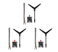 Mocturnity 3X Kit Transmisor de Transmisión Vídeo VTX 1.2.3G para Piezas de Modelo Helicóptero de Avión RC FPV