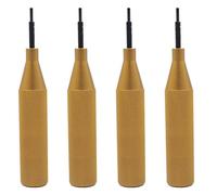 Mocturnity 4 tapas de ECU para ordenador ECU PC fácil de quitar para herramientas de diagnóstico de destornillador extractor Fgtech Galletto 4 V54, color dorado