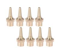 Mocturnity 8 unids 1/2" Latón DN15 Boquilla de Rociador de Burbuja Boquilla de riego de agua para jardín estanque y fuentes Boquilla de pulverización directa