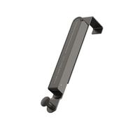 Mocturnity - Tendedero plegable, ganchos para toallas, perchero, sombrero, percha de pared, ganchos de pared, ganchos adhesivos para colgar, color gris