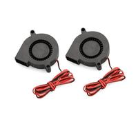 Mocturnity Ventilador Axial Turbo-Sufflant Ultra-Silencioso 5015 de Corriente continua para Refrigeración, Kit de DIY para Impresora 3D RepRap E10 E12 DC 24V.