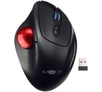 Mod-It Ratones - ratón: Trackball inalámbrico, inalámbrico, 5 Modos de Velocidad (ratón de PC, Mouse láser, Pelota)