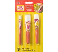Mod Podge decoupage Brushes x3, Acrílico, Multi-Colour, One Size