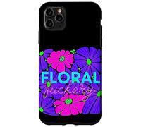 Mod Retro Colorido Adulto Floral Gen Z Pop Art Humor Sarcasmo Carcasa para iPhone 11 Pro MAX