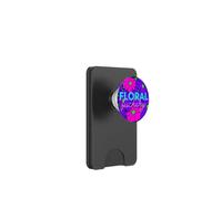 Mod Retro Colorido Adulto Floral Gen Z Pop Art Humor Sarcasmo PopSockets PopWallet para MagSafe