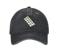 Moda Barra de Chocolate Blanca Unisex Dulces Sombreros de béisbol Sombreros de Deporte Vintage de Vaqueros Lavados Estilo Unisex Gorros de Correr al Aire Libre Regalo para Exteriores