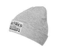 Moda Beanie de Gorro No Estoy Jubilado, Soy un Grandpa Profesional. Jubilación. Gorros de Punto Moderno Sombreros de Invierno para Ciclismo Deporte Corriendo