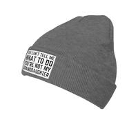 Moda Beanie Gorro de Punto No Puedes decirme qué Hacer No Eres mi Nieta Skull Cap Clásico Gorros Beanie Sombrero para Esquí Corriendo Hombre