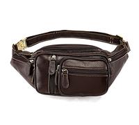 Moda Bolsa Riñoneras Running Bolso Cintura Unisexo Unisex Cuero genuino Fanny Pack Pack Travel Casual Running Senderismo Ciclismo Escalada Escalada Deportes al aire libre Mensajero Bolso Bolso Bolsa d
