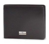 Moda Cartera JOHN RICHMOND Hombre Cuero Negro - Jr-w03 _