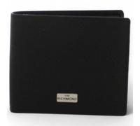 Moda Cartera JOHN RICHMOND Hombre Cuero Negro - Jr-w110 _