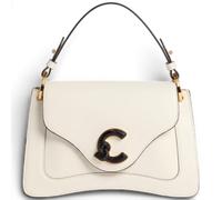 Coccinelle C-Me Bolso Piel natural 24 cm blanco