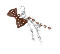 Moda corazón lazo, anillo, abalorios, elegante, monedero, decoración, bolso de mano, decoración de monedero, llavero de aleación para mujeres, フリーサイズ