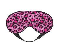 Moda De Belleza De Leopardo Rosa De Lujo, Cubreojos completos Antifaz bloqueador de luz Antifaz para dormir Antifaz suave con los ojos vendados Noche
