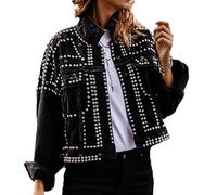 Moda De Manga Larga De Moda De Mujer,Negro,S