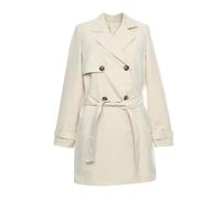 Moda Gabardina Celeste para Mujer (GT4457)