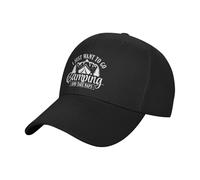 Moda Gorra de Deportes Solo Quiero IR a Acampar y Tomar Siestas Sombrero Ocio Clásica Gorra para Sol para Pesca Deportes Verano