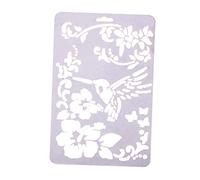 Moda Impresión Dibujo Pintura Aerógrafo Plantilla De Plantilla De Plantilla DIY Artesanía Scrapbooking Álbum Decoración Económica y DuraderaTratamiento duradero