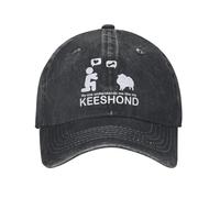 Moda Lavada de algodón Nadie me Entiende como mi Keeshond Gorra de béisbol Casual K Rock Hip Hop Hats Verano Ropa de Calle a Prueba de Sol Gorras de béisbol