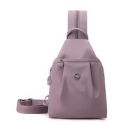 Moda Mochila Mujer Bolsa de Pecho de Mujer Casual Ligero Bolsas de Hombro Pequeña Impermeable Señora Anti Robo Bolsa de Escuela