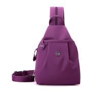 Moda Mochila Mujer Bolsa de Pecho de Mujer Casual Ligero Bolsas de Hombro Pequeña Impermeable Señora Anti Robo Bolsa de Escuela