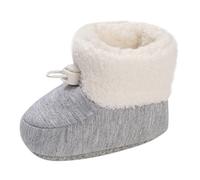 Moda niño colorido niña invierno cálido bebé punto pre botas para bebés pantalones de barro 74 niño, gris, 12-18 meses