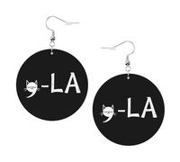 Moda Pendientes De Cuero Mujer Kamala Hs 2024 Presidente Comma La Pendiente Vintage Mujer Pendientes para Cumpleaños Mujeres Niñas