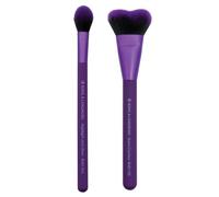 MODA Royal & Langnickel Perfect Pairs Insta-Glow Kit de maquillaje incluye: Pinceles de contorno rápido y resaltado, morado