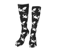 Moda Running Calcetines Dragón barbudo Calcetine Hombre, Cómodo Calcetines Deportivos, Diario, Running, Trekking, 50cm