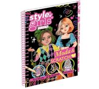 Moda & scratch. Style girls. Ediz. a colori. Ediz. a spirale. Con matita per scratching