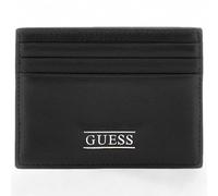 Moda Tarjetero GUESS Nuevo Boston Hombre Cuero Negro - SMNEBRLEA25BLA