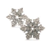 MODA Trollbeads Pendientes Estrella De Nieve TAGEA-20009