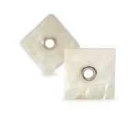 MODA Trollbeads Pendientes Prenite Verde TSTEA-00001