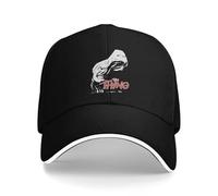 Moda Unisex de película de Terror de The Thing Gorra de béisbol Sombreros de Hip Hop Masculinos con Estampado Femenino Primavera Visera Hippie de Correr con Estilo Snapback Regalo para Exteriores