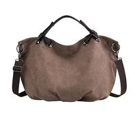 Moda unisex, gran capacidad, bolso de hombro a la moda, bolso de hombro bolsos arte del siglo 20, café, Einheitsgröße