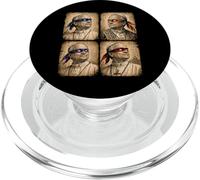 Moda Urbana Retro Vintage de Pope Leo Throwback, Estilo Ninja PopSockets PopGrip para MagSafe
