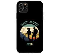 Modalidad de Caminata encendida! Vintage Retro Sunset diseño de Senderismo Carcasa para iPhone 11 Pro MAX