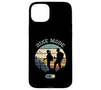 Modalidad de Caminata encendida! Vintage Retro Sunset diseño de Senderismo Carcasa para iPhone 15 Plus