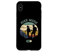 Modalidad de Caminata encendida! Vintage Retro Sunset diseño de Senderismo Carcasa para iPhone XS MAX