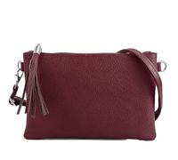 modamoda de Bolso de piel para mujer T261 - auténtica piel italiana - muchos colores, burdeos