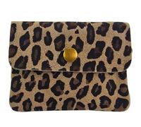 modamoda de P09 - Cartera de piel para mujer (11 x 1 x 8 cm, hecha a mano en Italia), Leo Ante Stone, XS, Apto para uso diario