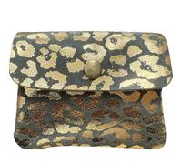 modamoda de P09 Monedero de piel auténtica para mujer, pequeño, 11 x 1 x 8 cm, hecho a mano en Italia, extra-small, Moderno